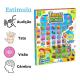 Tablet Infantil Interativo Bilingue Educativo Art Brink Cor Branco